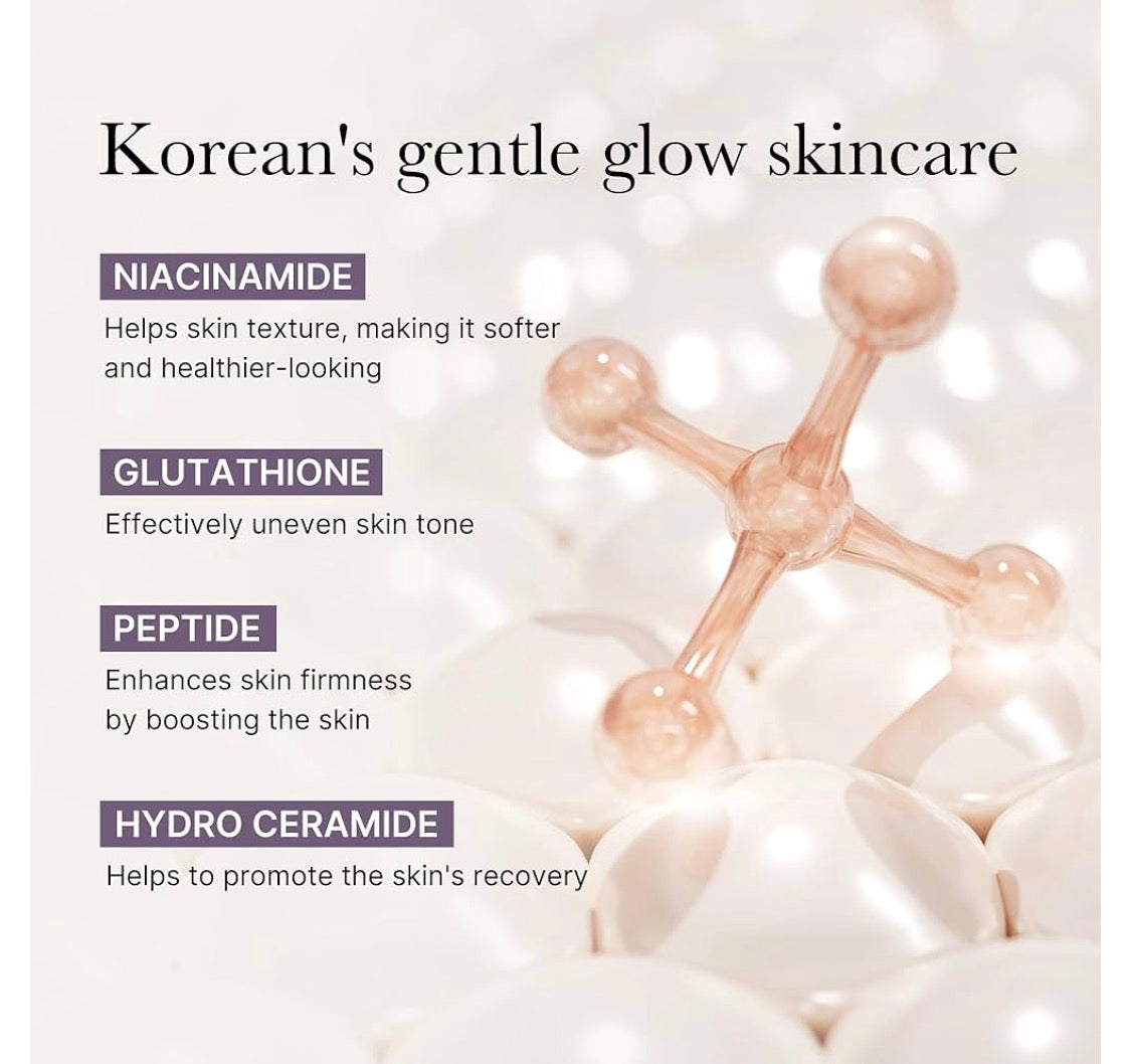Medicube AGE-R Glutathione Glow Capsule Facial Cream - Instant Lifting Moisturizer - Collagen Peptide For Hydrating Glow Cream