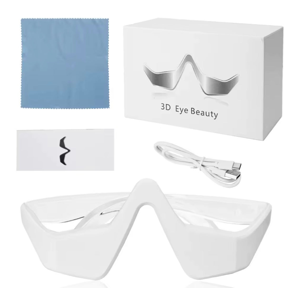 Eye pod: Under eye Dark Circle, Eye Bags Microcurrent / Red light glasses