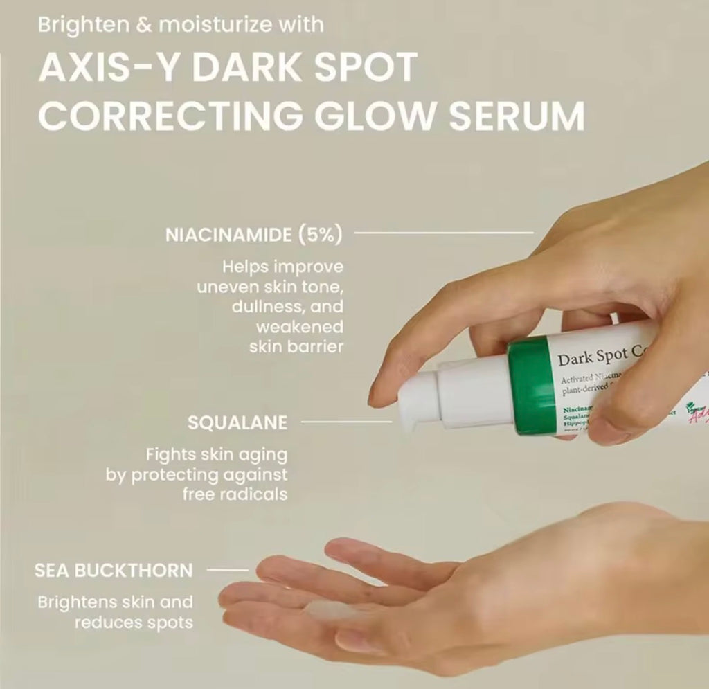 AXIS- Y Dark Spot Hyperpigmentation Cream made with Niacinamide and Papaya extract