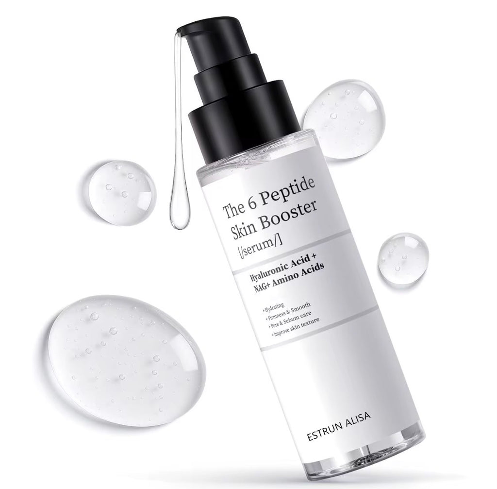 6 Peptide Skin Care Booster Hyaluronic Acid Niacinamide Collagen Pore Serum