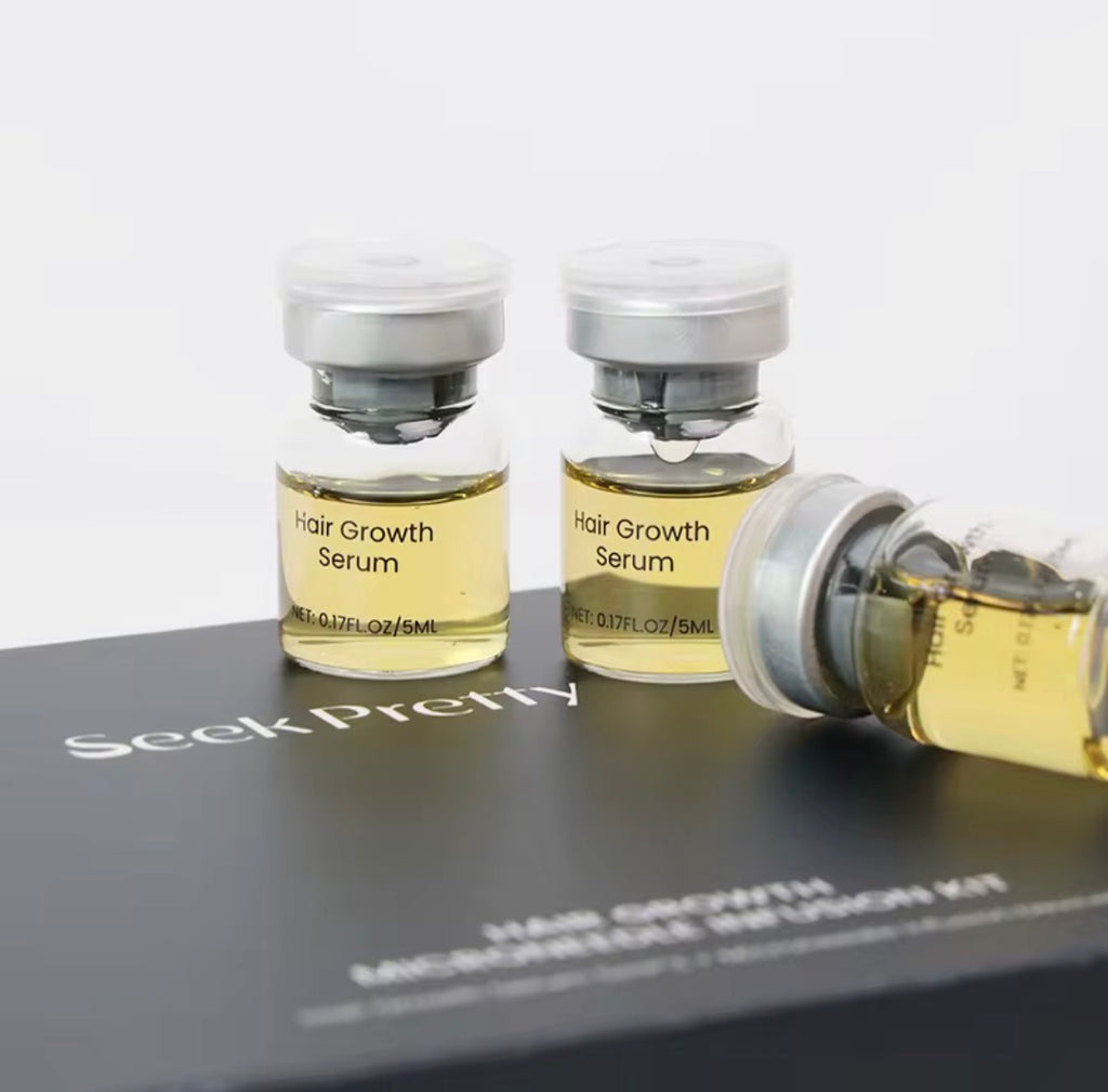 Seek Pretty Hair Regrowth Home Microneedling Infusion System