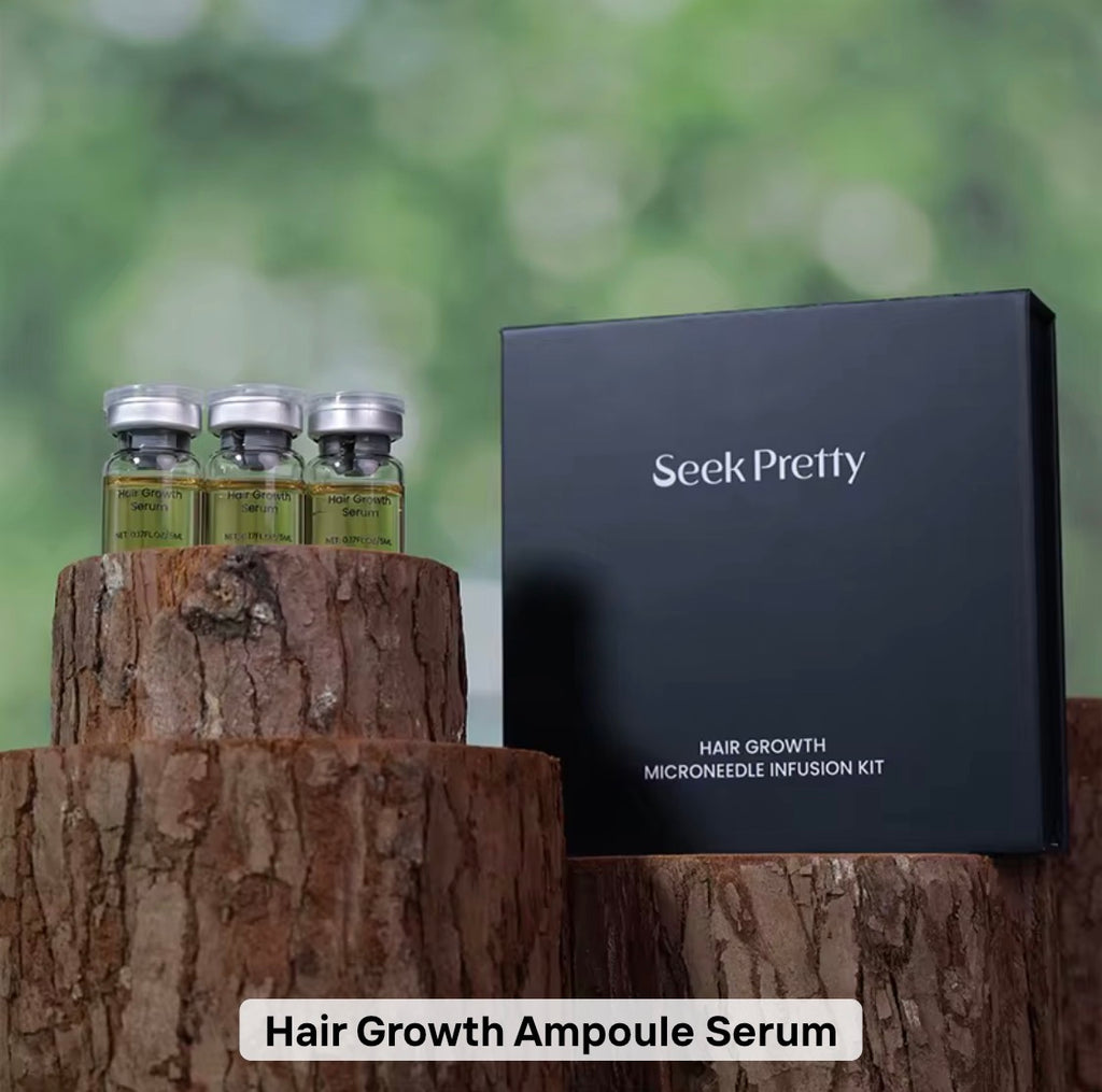 Seek Pretty Hair Regrowth Home Microneedling Infusion System