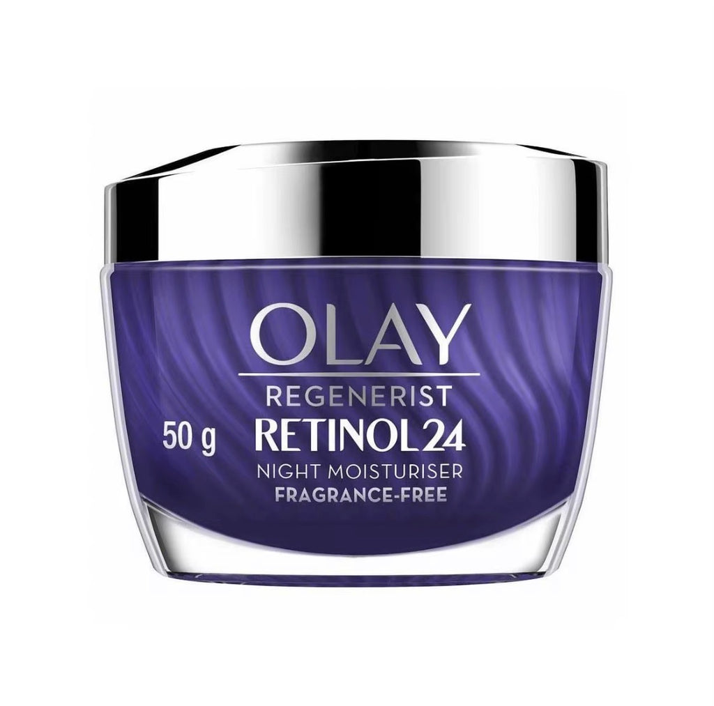 Olay Regenerist Retinol 24 Night Face Moisturizer – Retinol + Vitamin B3 • Hydrating • Smoothing • Overnight Renewal (50 ml)al | 1.7 oz