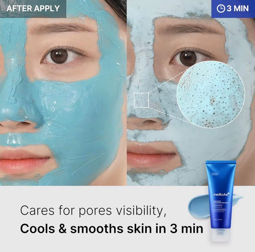 Medicube Zero Pore Blackhead Mud Facial Mask