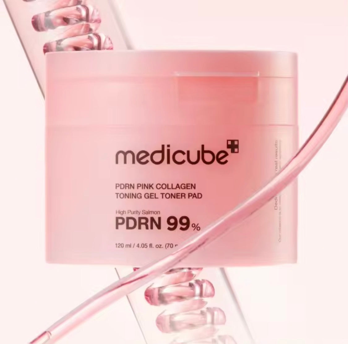 Medicube PDRN Pink Collagen Toning Gel Toner Pads (70 pcs)