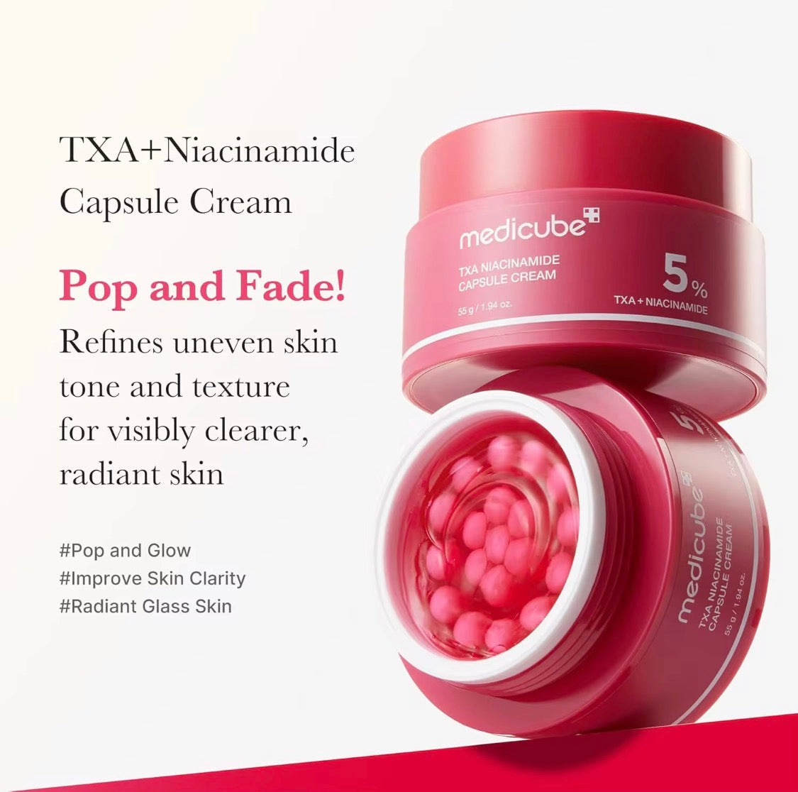 Medicube TXA Niacinamide Capsule Cream 5%