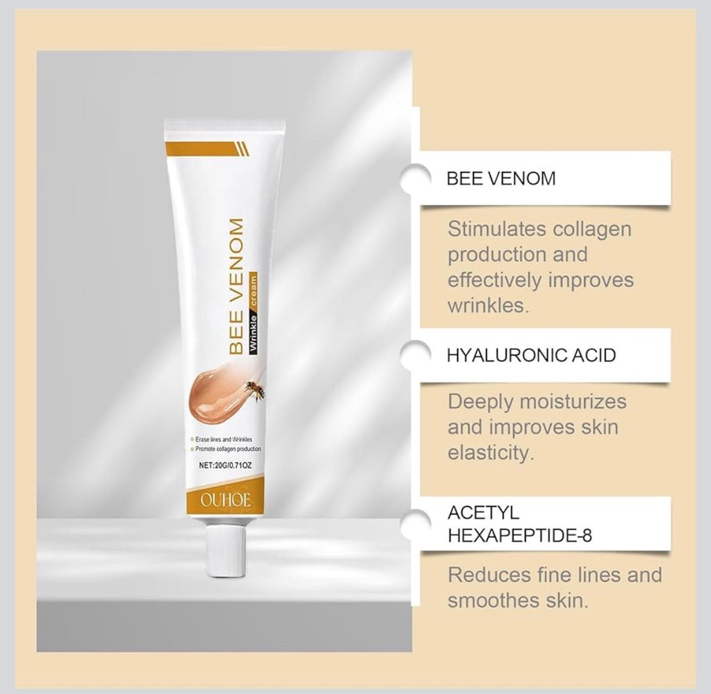 Bee Venom Anti-Wrinkle Cream & Firming Serum Stick