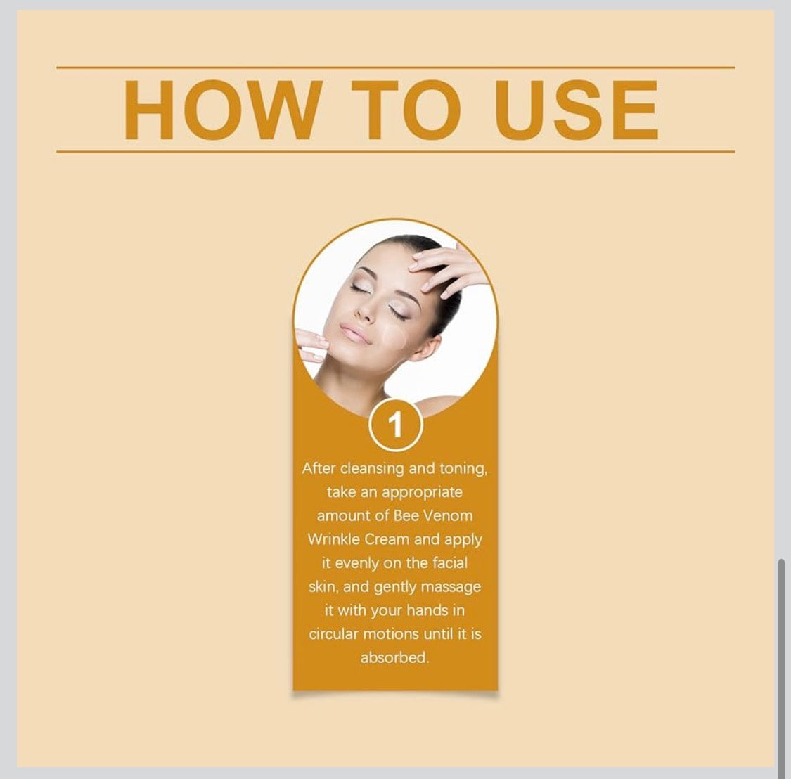 Bee Venom Anti-Wrinkle Cream & Firming Serum Stick