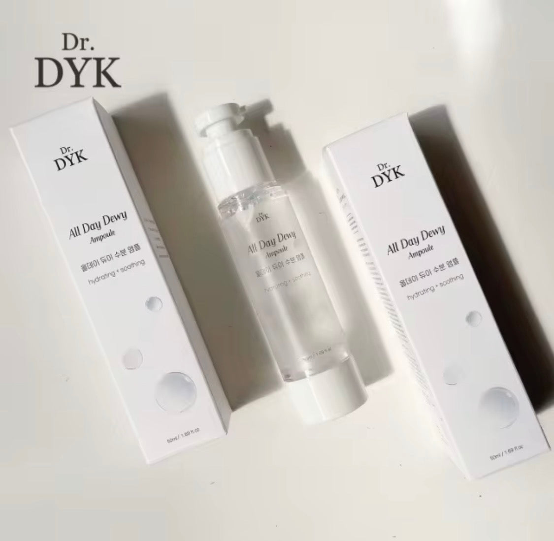 Hyaluronic Acid Serum 50ml – Korean All-Day Dewy Hydrating Ampoule for Dry Skin