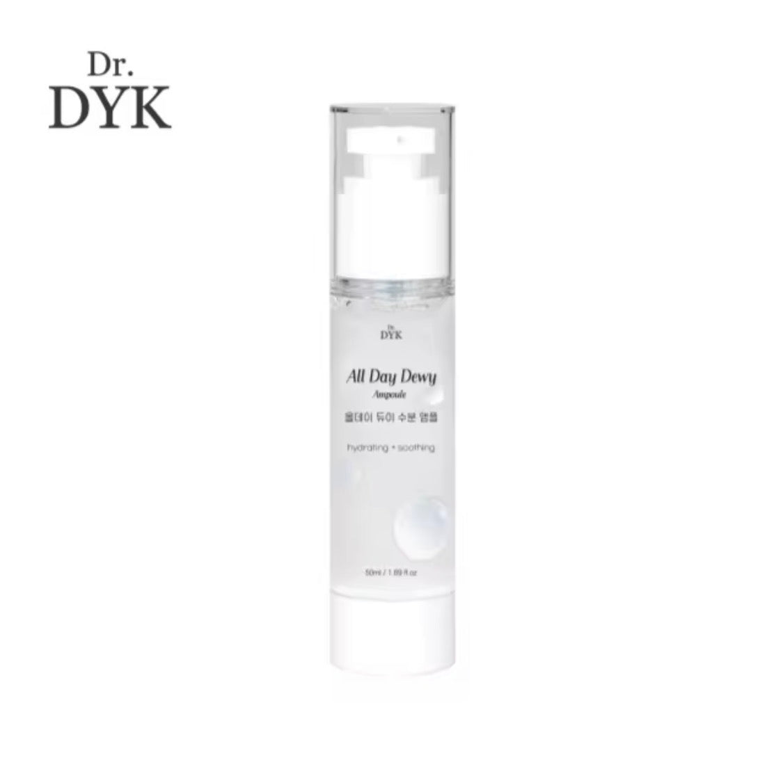 Hyaluronic Acid Serum 50ml – Korean All-Day Dewy Hydrating Ampoule for Dry Skin