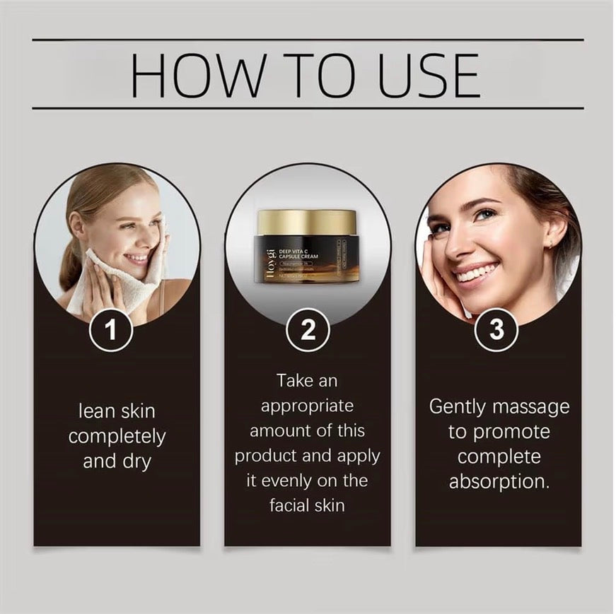 Medicube Deep Vitamic C Capsule Cream – Brightening • Firming • Radiance Boost