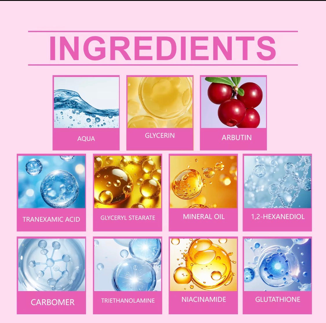Arbutin 7% + TXA 4% Tranexamic Acid