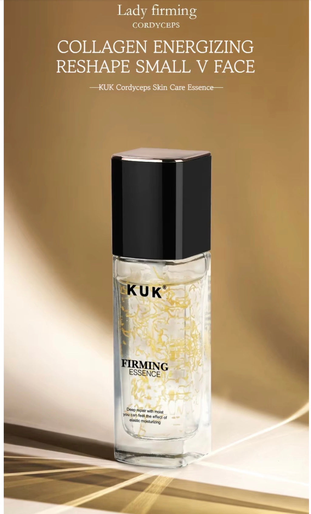 KUK Cordyceps Peptide Facial Serum – Firming, Hydration, Anti‑Wrinkle & Revitalizing Skin Booster (30 ml)