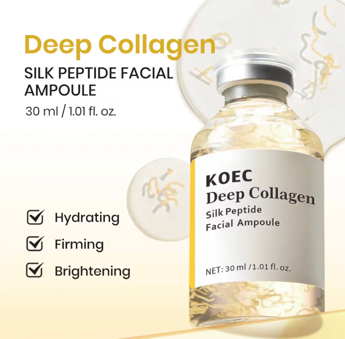 KOEC Collagen Silk Peptide Facial Ampoule