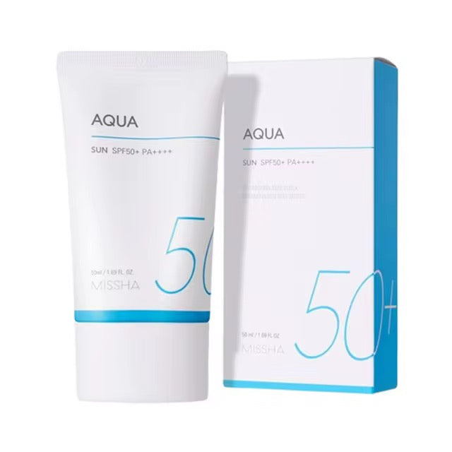 All Around Safe Block Aqua Sun SPF 50+ PA++++ – Mineral Sunscreen with No White Cast (50 ml)